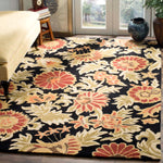 Safavieh Blossom 912 Rug, BLM912 - Black / Multi