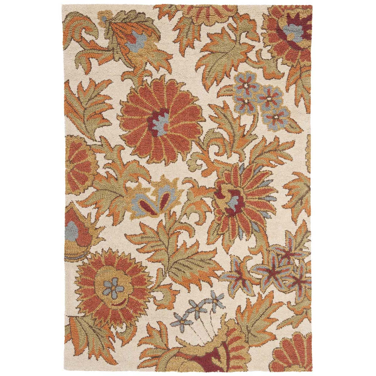 Safavieh Blossom 912 Rug, BLM912 - Ivory / Multi