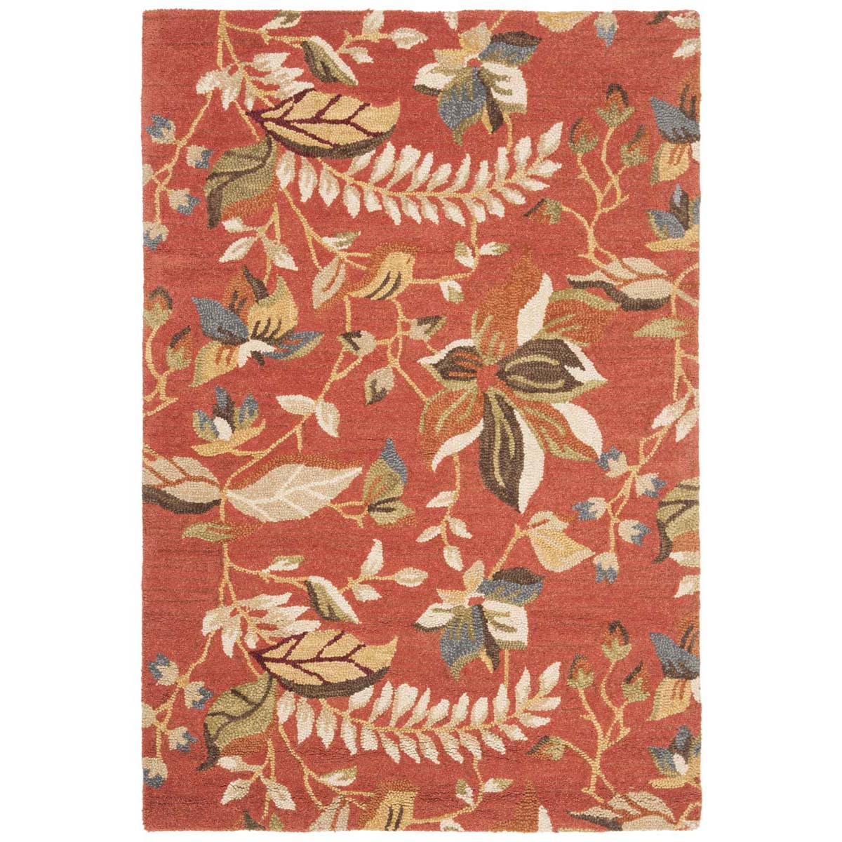 Safavieh Blossom 913 Rug, BLM913 - Rust / Multi