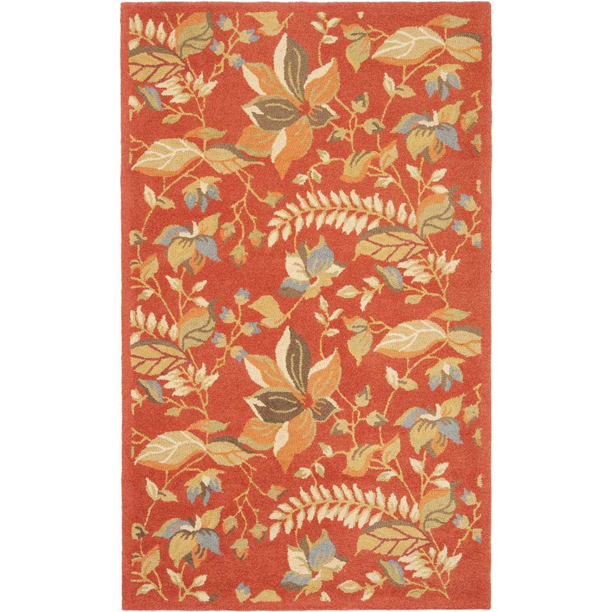 Safavieh Blossom 913 Rug, BLM913 - Rust / Multi