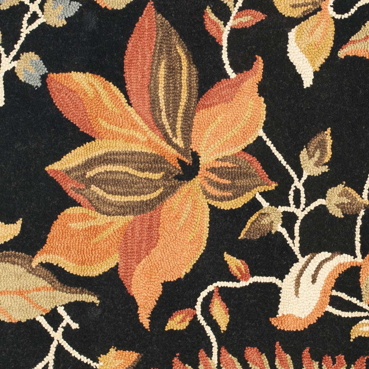 Safavieh Blossom 913 Rug, BLM913 - Black / Multi