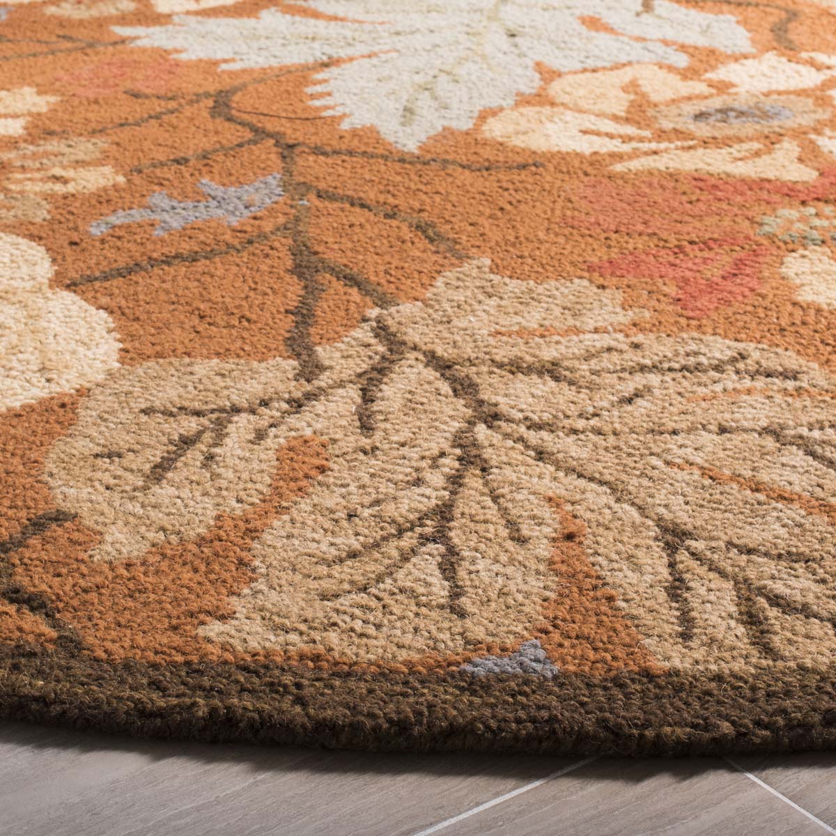 Safavieh Blossom 917 Rug, BLM917 - Rust / Multi