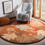 Safavieh Blossom 917 Rug, BLM917 - Rust / Multi