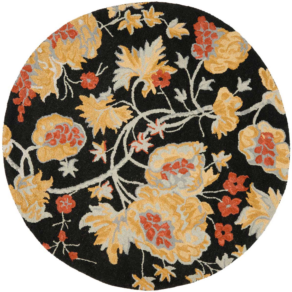 Safavieh Blossom 918 Rug, BLM918 - Black / Multi