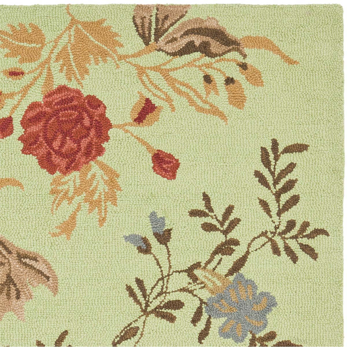 Safavieh Blossom 919 Rug, BLM919 - Light Green / Multi