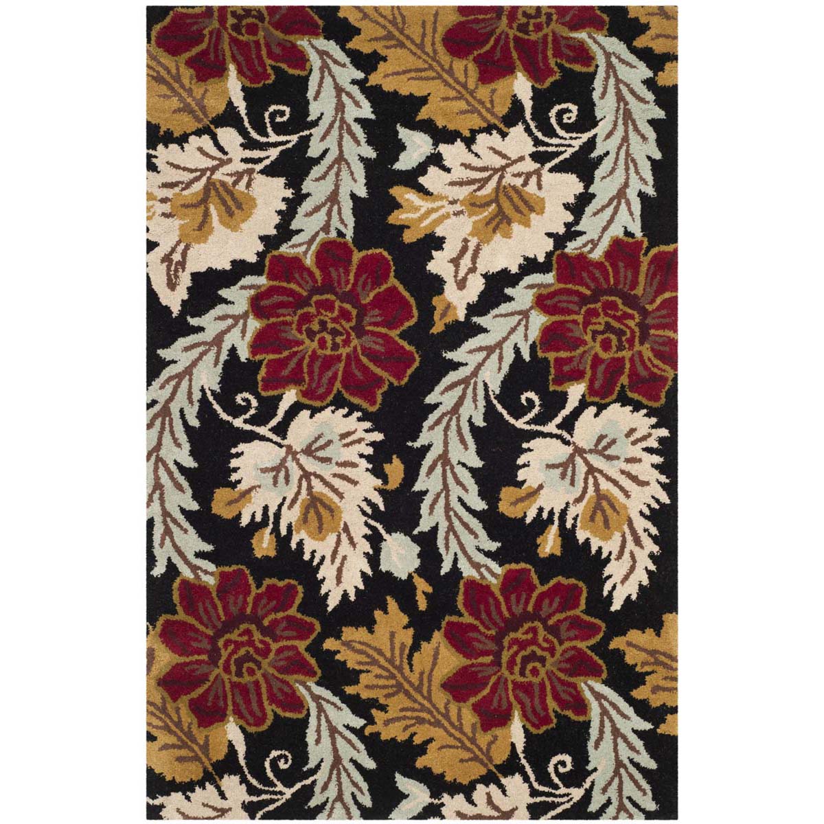 Safavieh Blossom 921 Rug, BLM921 - Black / Multi