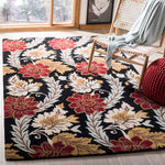 Safavieh Blossom 921 Rug, BLM921 - Black / Multi