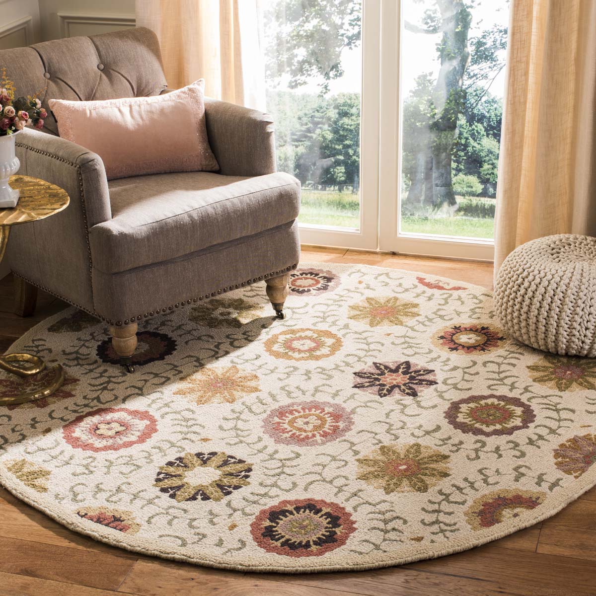 Safavieh Blossom 951 Rug, BLM951 - Ivory / Multi