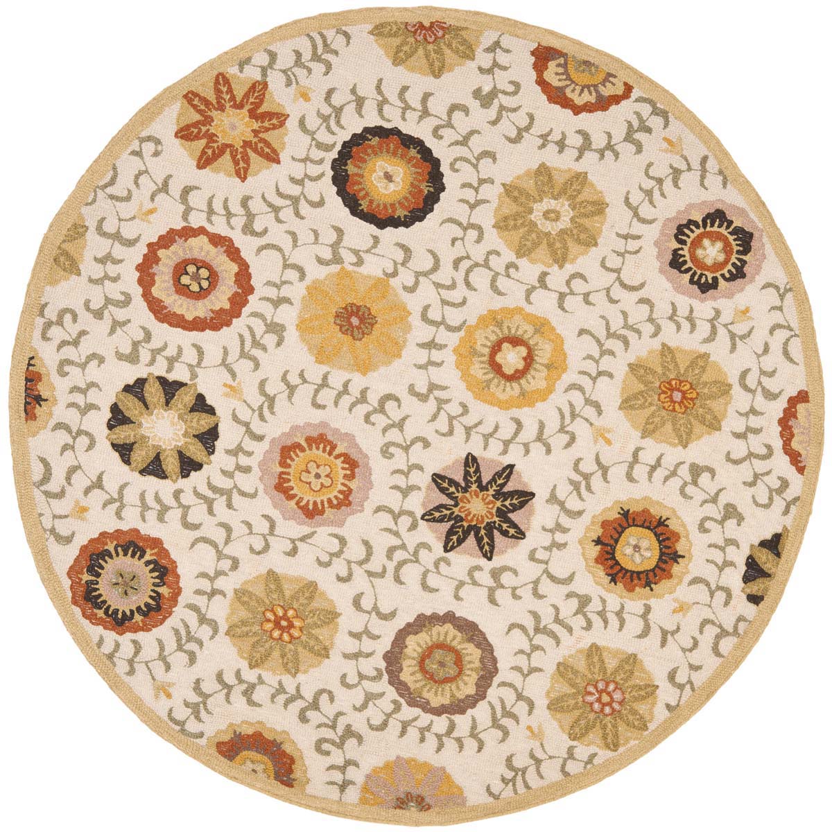 Safavieh Blossom 951 Rug, BLM951 - Ivory / Multi