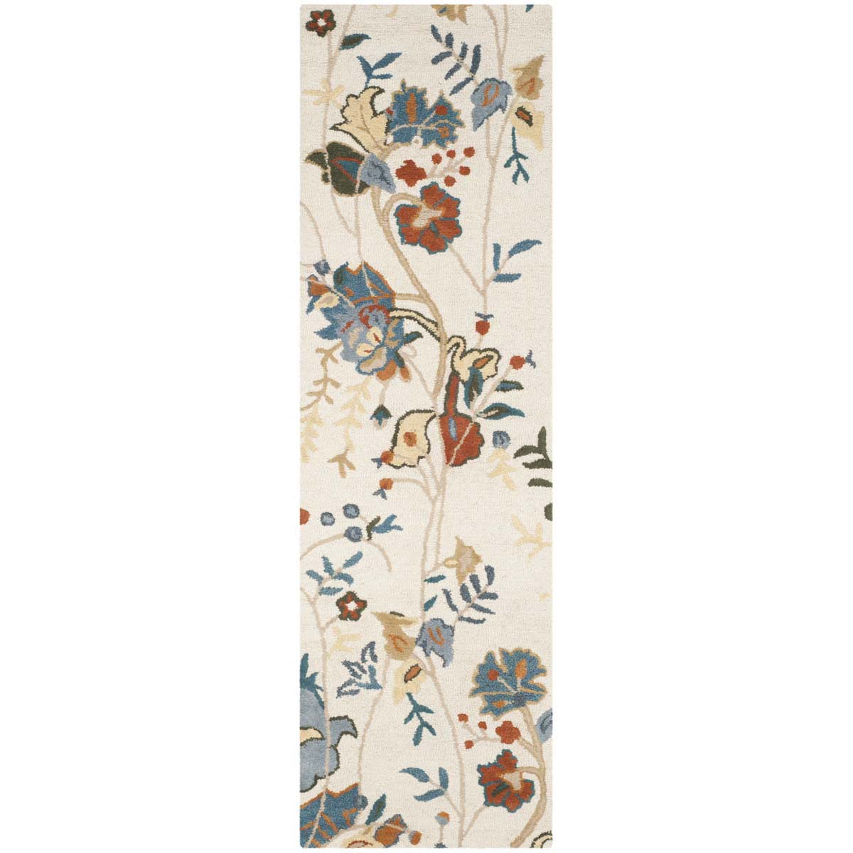 Safavieh Blossom 975 Rug, BLM975 - Ivory / Blue