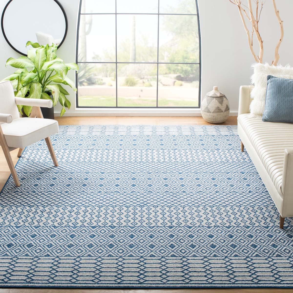 Safavieh Belmont 132 Rug, BMT132 - Navy / Grey