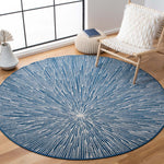 Safavieh Belmont 136 Rug, BMT136 - Navy / Grey