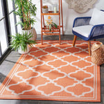 Safavieh Bermuda 810 Rug, BMU810 - Rust / Ivory