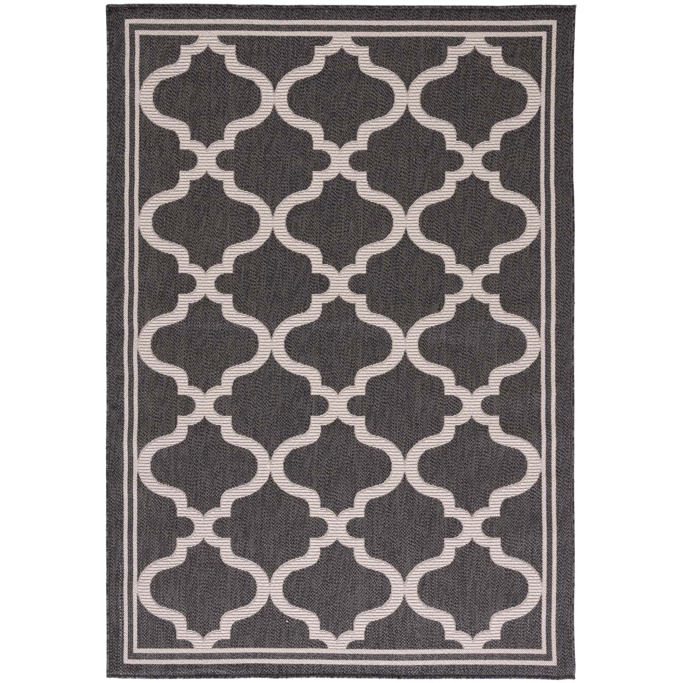 Safavieh Bermuda 810 Rug, BMU810 - Charcoal / Ivory