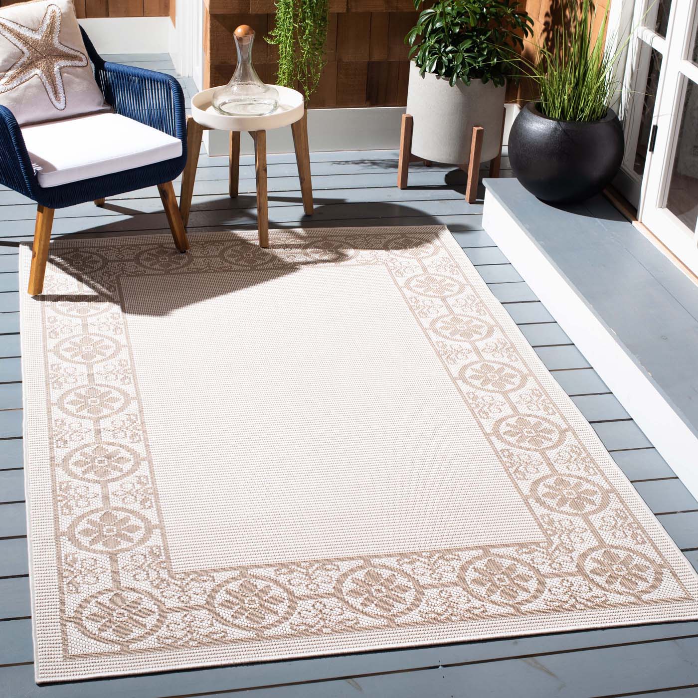 Safavieh Bermuda 815 Rug, BMU815 - Ivory / Beige