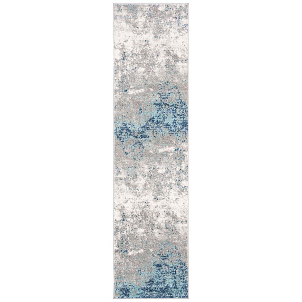 Safavieh Brentwood 822 Rug, Grey, BNT822 - Light Grey / Blue