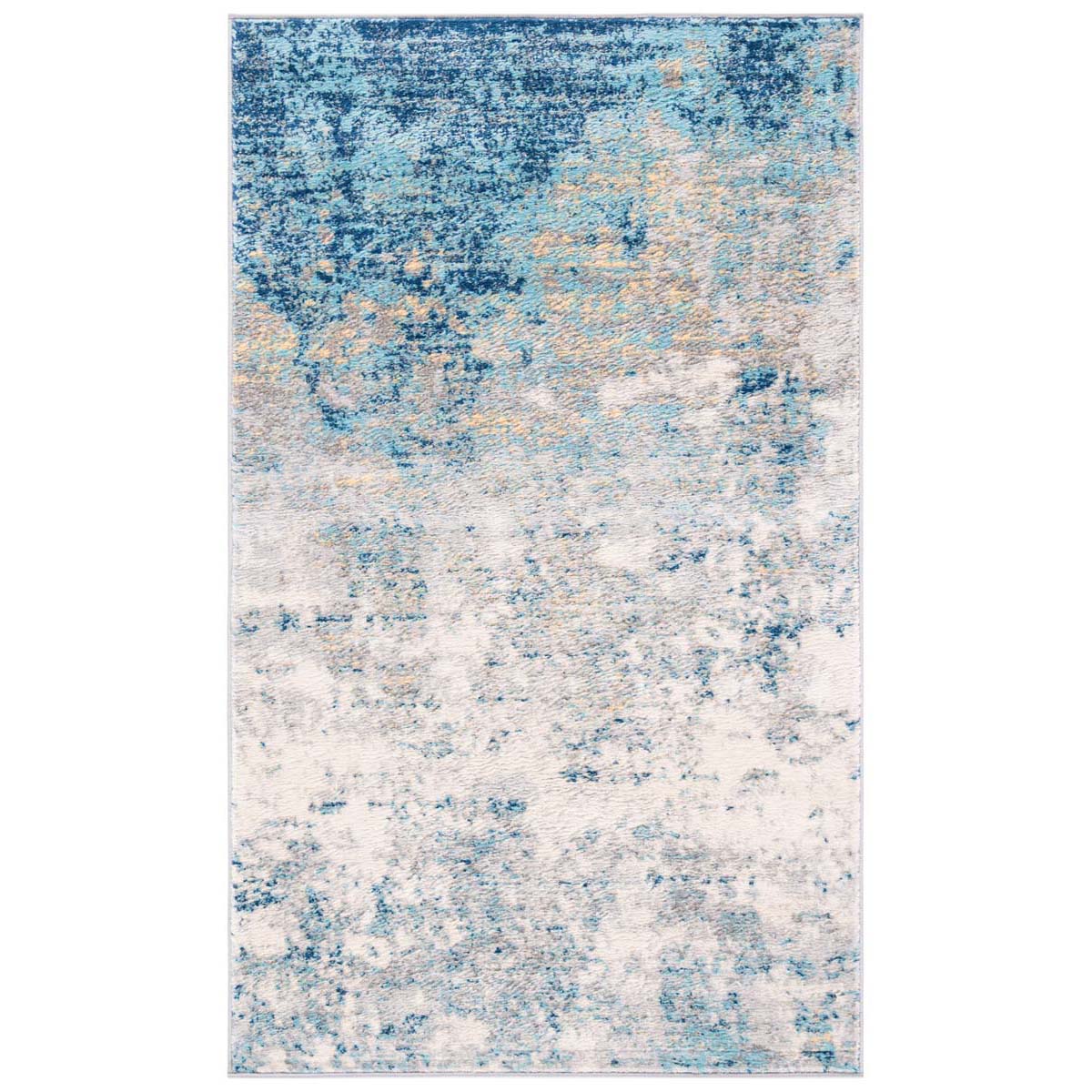 Safavieh Brentwood 822 Rug, Grey, BNT822 - Light Grey / Blue