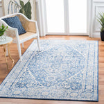 Safavieh Brentwood 832 Rug, Blue, BNT832 - Ivory / Navy