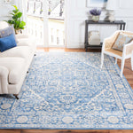 Safavieh Brentwood 832 Rug, Blue, BNT832 - Ivory / Navy