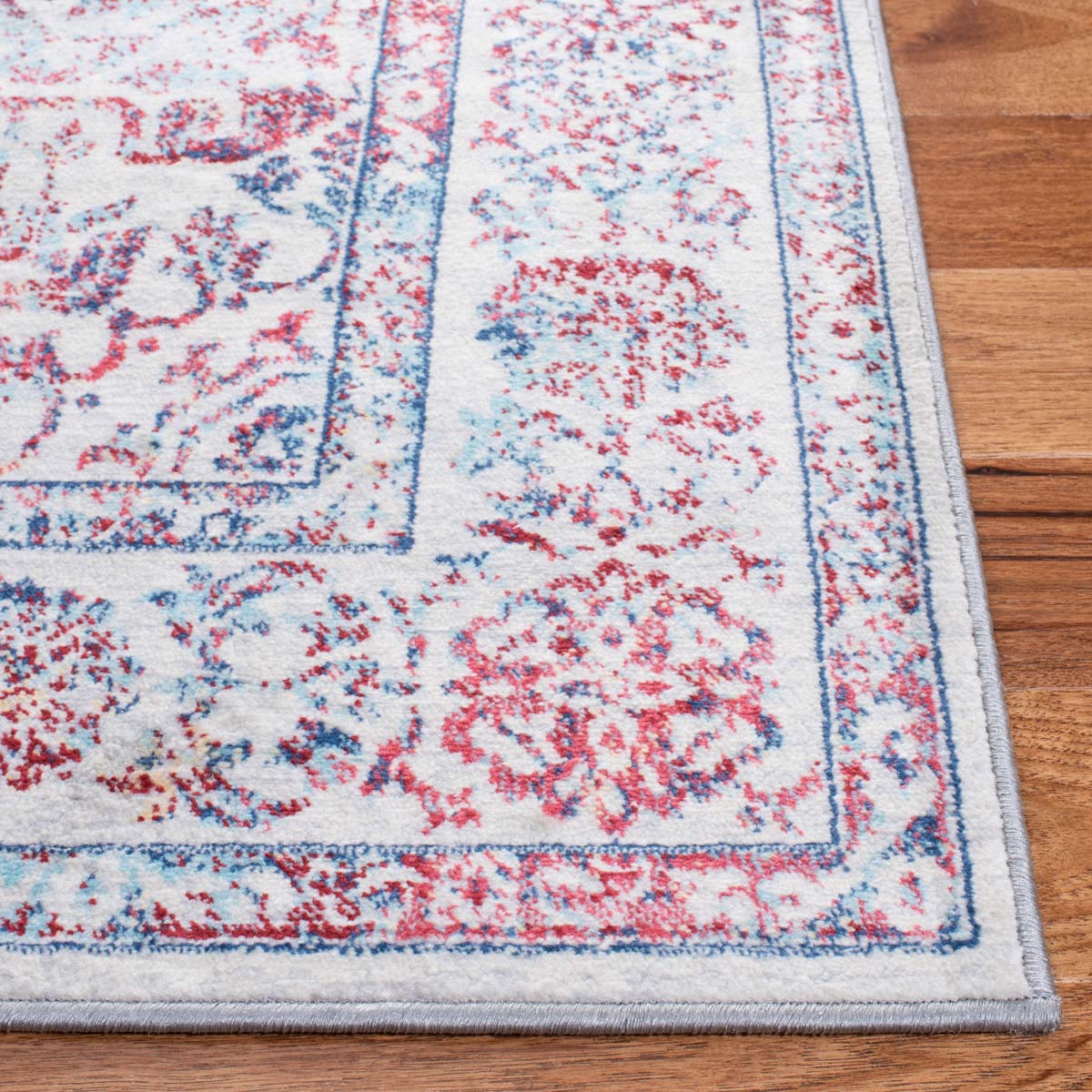 Safavieh Brentwood 832 Rug, Blue, BNT832 - Ivory / Blue