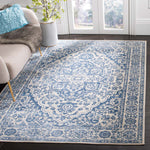 Safavieh Brentwood 832 Rug, Blue, BNT832 - Navy / Light Grey