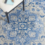 Safavieh Brentwood 837 Rug, BNT837 - BLUE / IVORY