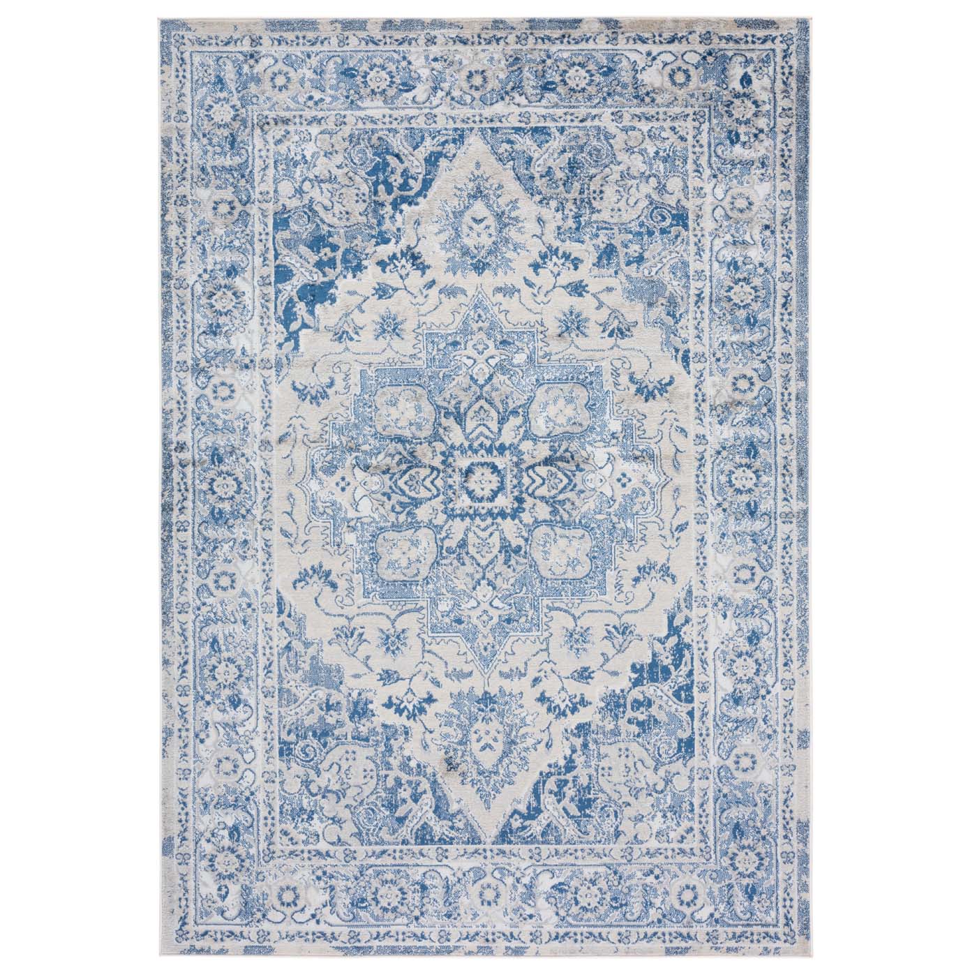 Safavieh Brentwood 837 Rug, BNT837 - BLUE / IVORY