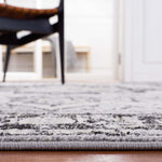 Safavieh Brentwood 837 Rug, BNT837 - BLACK / IVORY