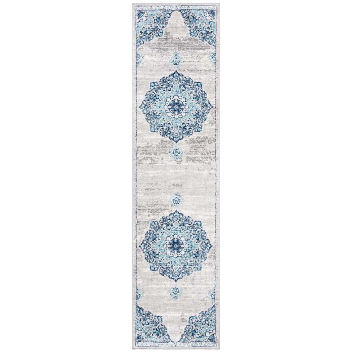 Safavieh Brentwood 849 Rug, BNT849 - NAVY / LIGHT GREY