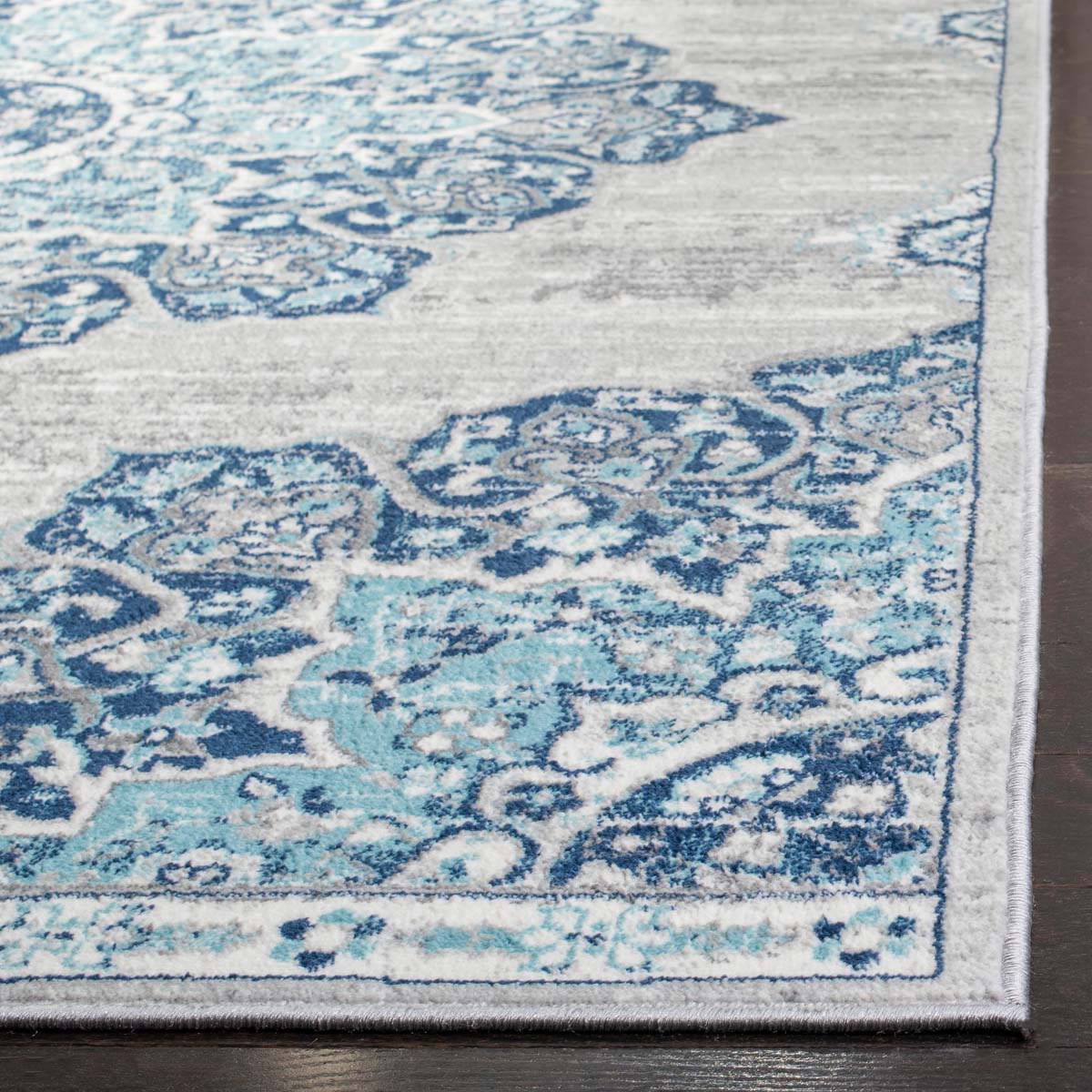 Safavieh Brentwood 849 Rug, BNT849 - NAVY / LIGHT GREY