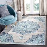 Safavieh Brentwood 849 Rug, BNT849 - NAVY / LIGHT GREY