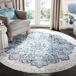 Safavieh Brentwood 849 Rug, BNT849 - NAVY / LIGHT GREY