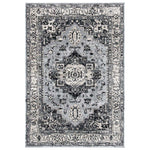 Safavieh Brentwood 851 Rug, Grey, BNT851 - Grey / Black