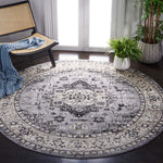 Safavieh Brentwood 851 Rug, Grey, BNT851 - Grey / Black