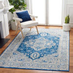 Safavieh Brentwood 851 Rug, Grey, BNT851 - Navy / Grey