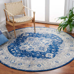 Safavieh Brentwood 851 Rug, Grey, BNT851 - Navy / Grey