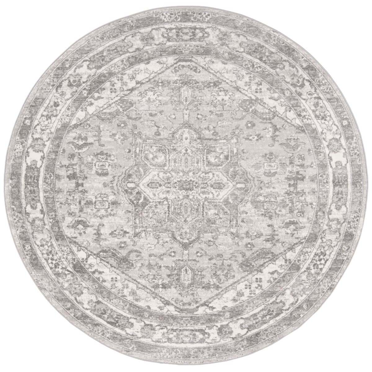 Safavieh Brentwood 852 Rug, Grey, BNT852 - Cream / Grey