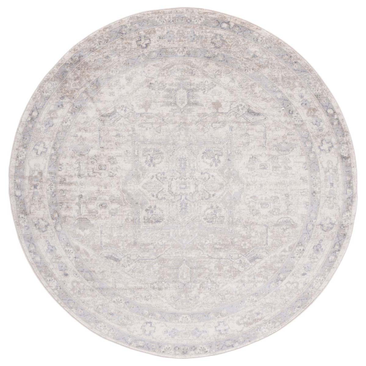 Safavieh Brentwood 852 Rug, Grey, BNT852 - Ivory / Grey