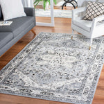 Safavieh Brentwood 852 Rug, Grey, BNT852 - Grey / Black