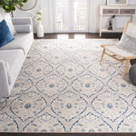 Safavieh Brentwood 860 Rug, BNT860 - LIGHT GREY / BLUE