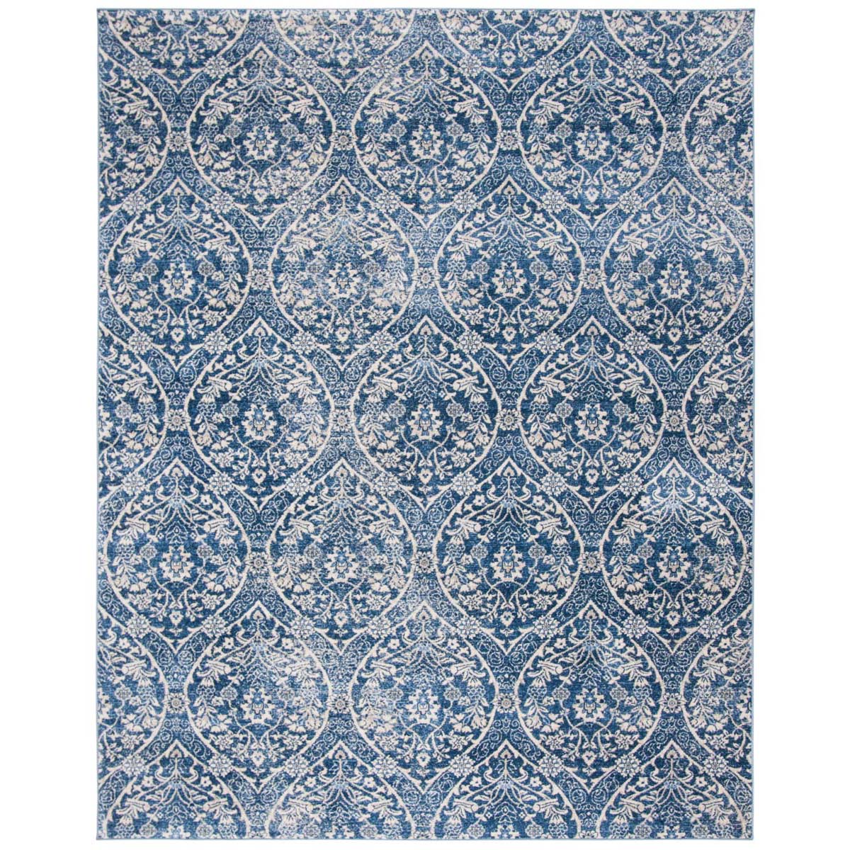 Safavieh Brentwood 860 Rug, BNT860 - NAVY / LIGHT GREY