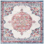 Safavieh Brentwood 867 Rug, Red, BNT867 - Ivory / Red