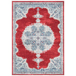 Safavieh Brentwood 867 Rug, Red, BNT867 - Red / Ivory