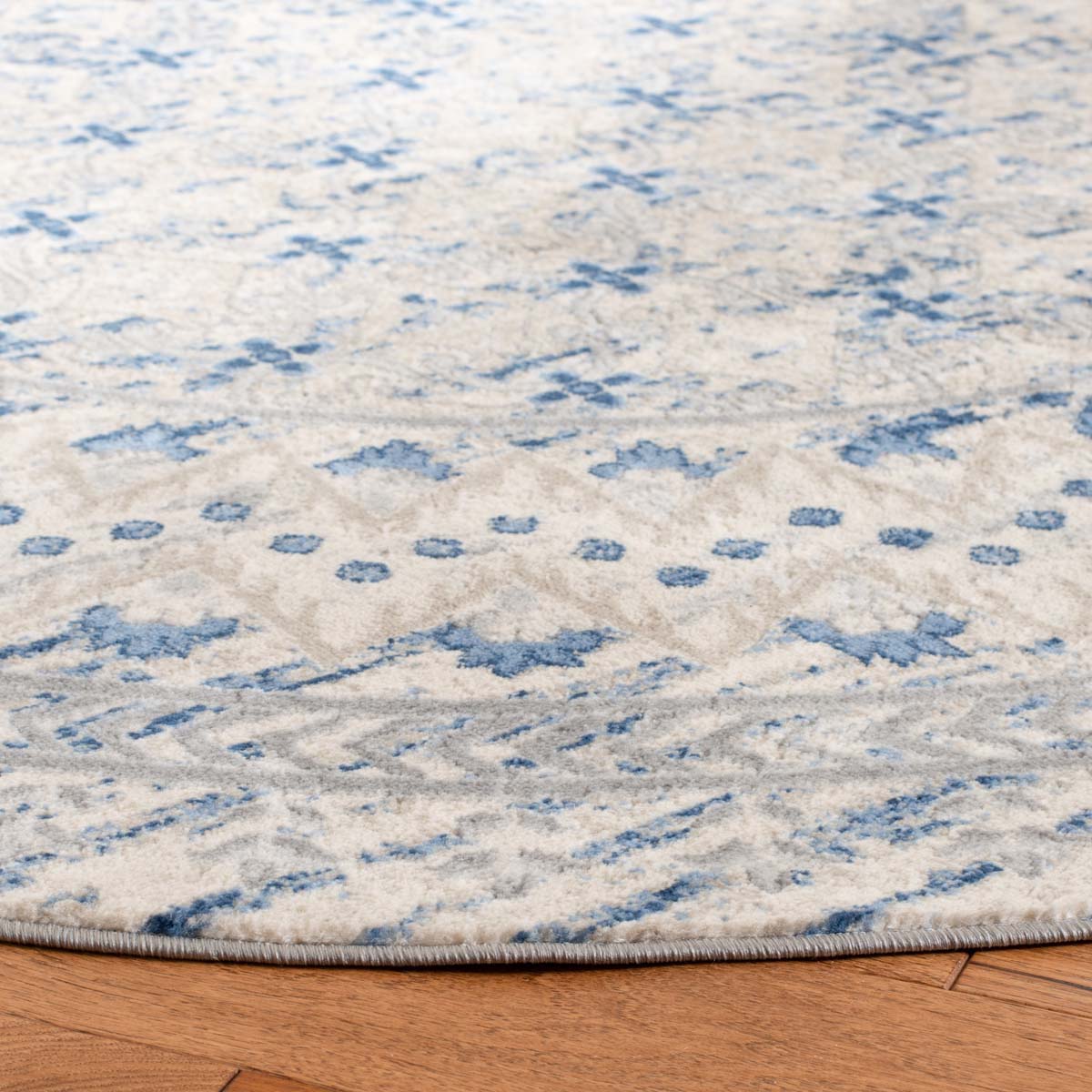 Safavieh Brentwood 899 Rug, Blue, BNT899 - Light Grey / Blue