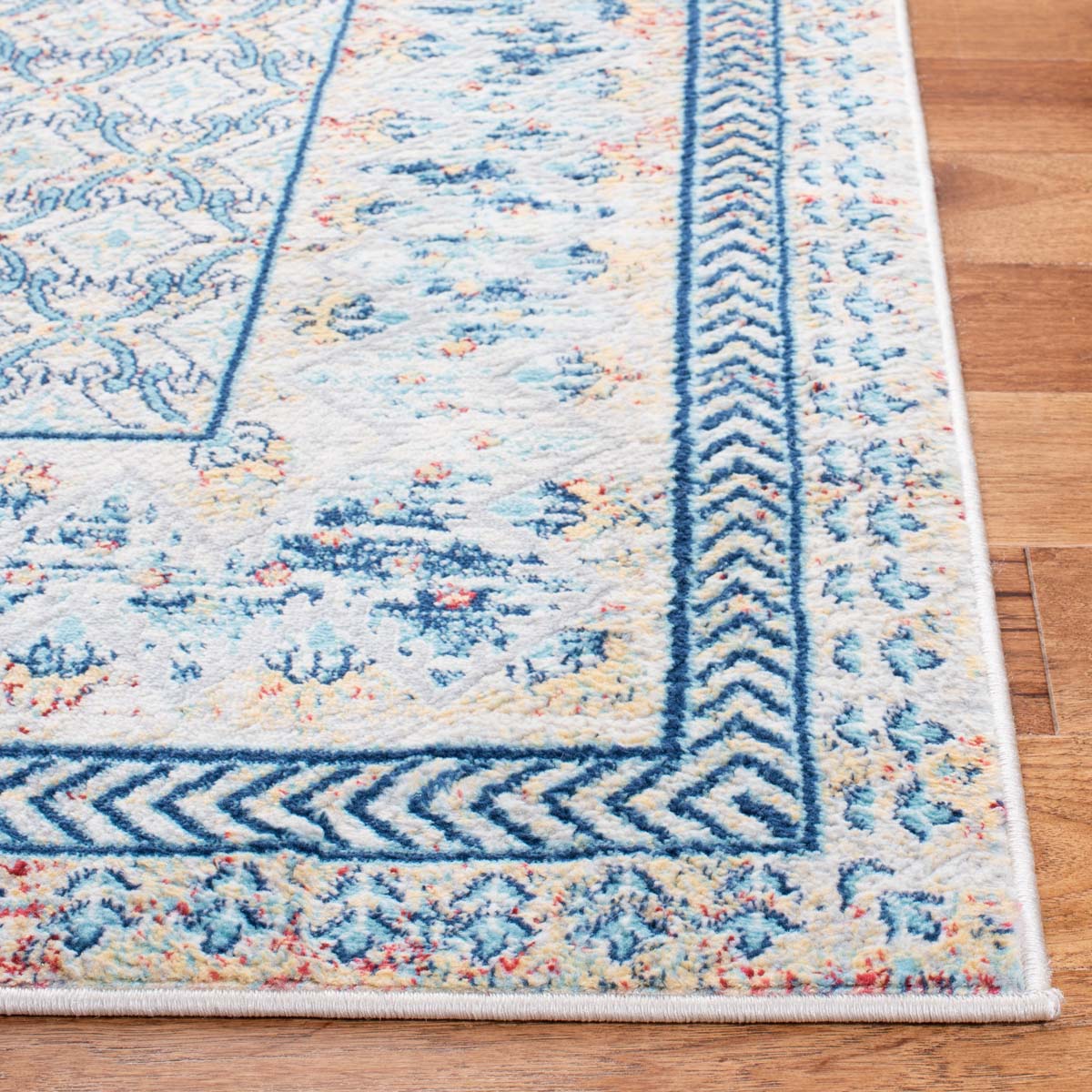 Safavieh Brentwood 899 Rug, Blue, BNT899 - Blue / Yellow