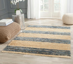 Safavieh Bohemian 227 Rug, BOH227 - Natural / Blue