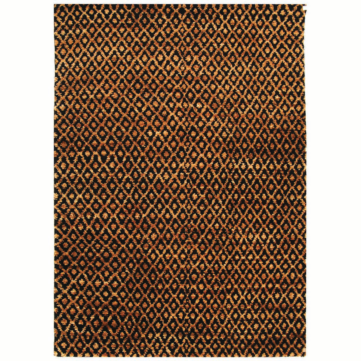 Safavieh Bohemian 315 Rug, BOH315 - Black / Gold