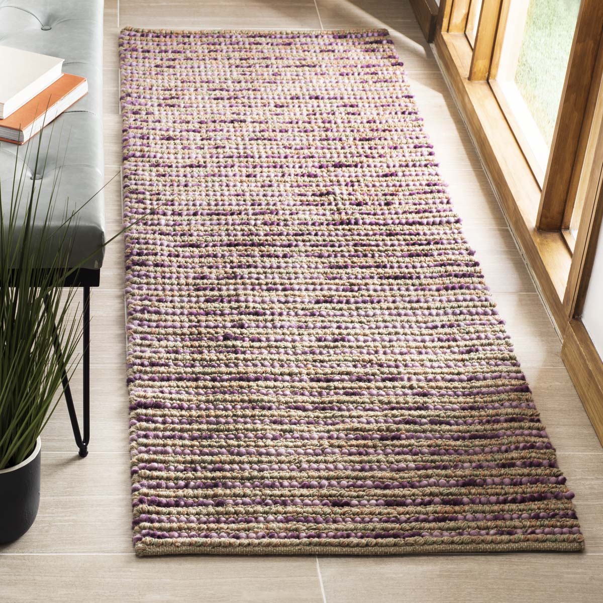 Safavieh Bohemian 525 Rug, BOH525 - Purple / Multi