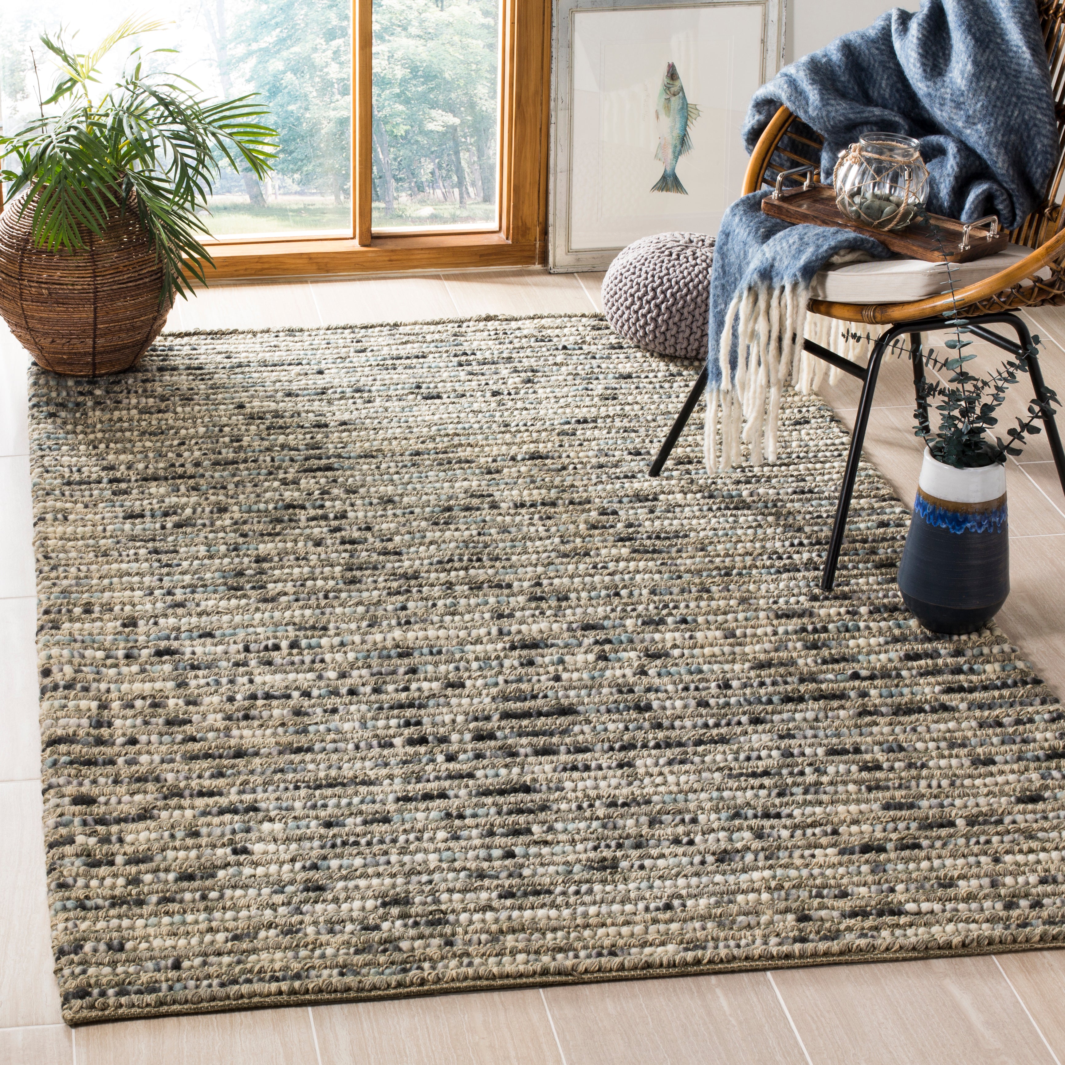 Safavieh Bohemian 525 Rug, BOH525 - Grey / Multi