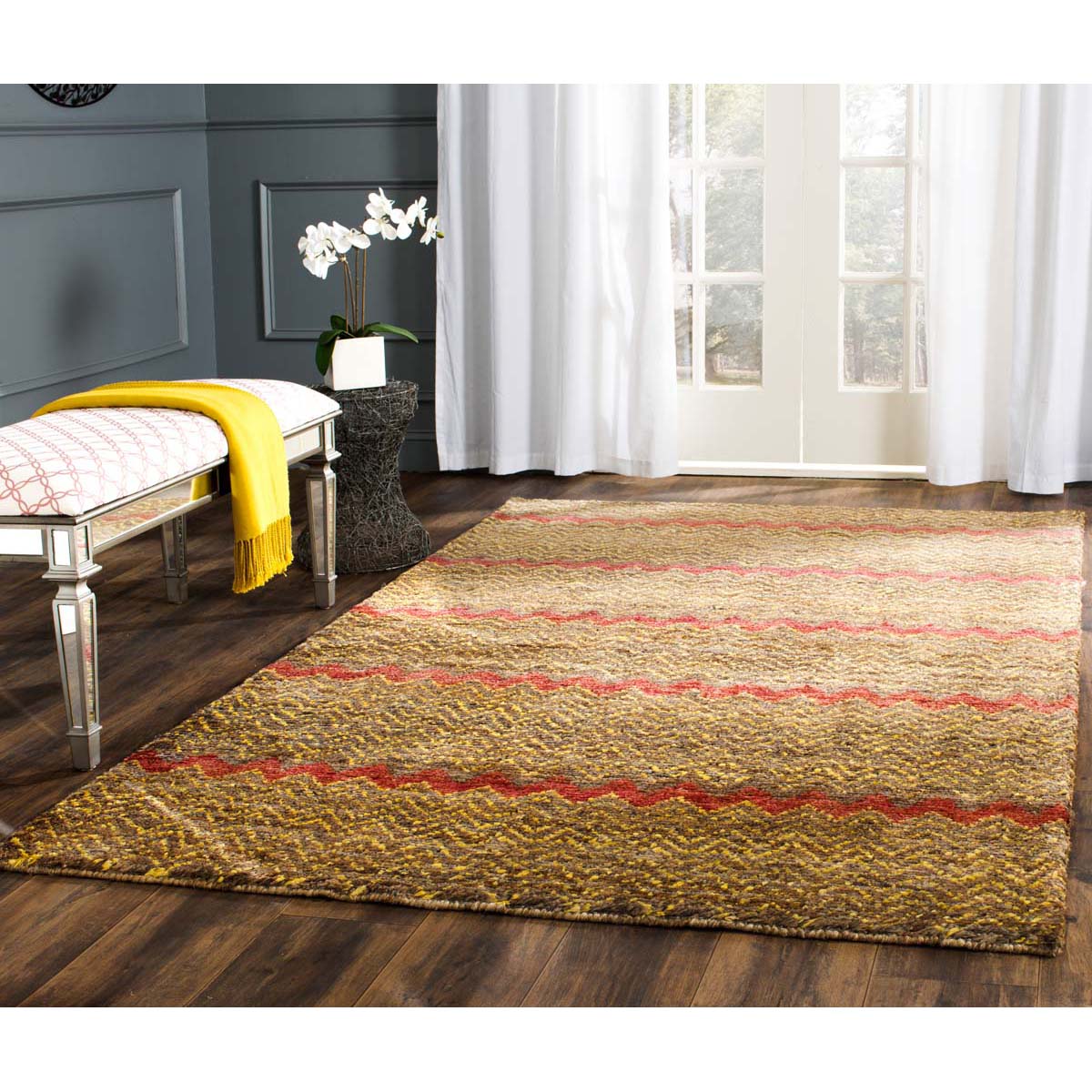 Safavieh Bohemian 616 Rug, BOH616 - Brown / Gold